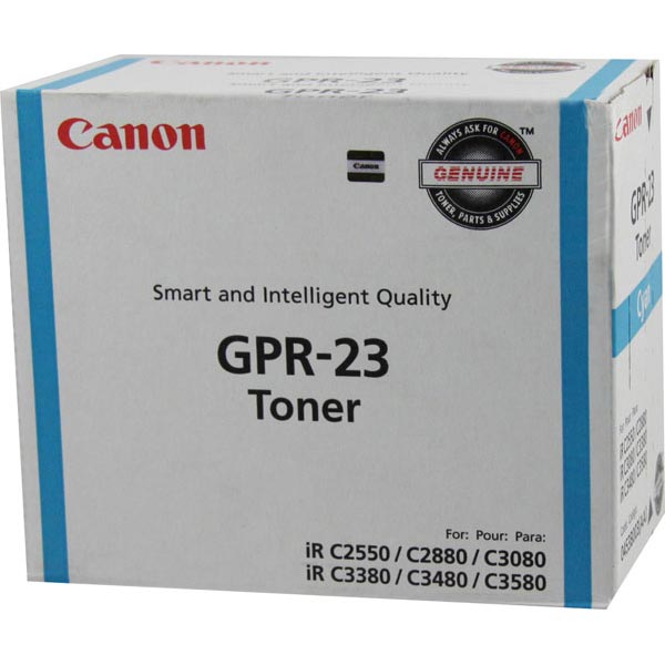 Canon Canon 0453B003AA (GPR-23) Cyan Toner Cartridge (14000 Yield) Canon 0453B003AA