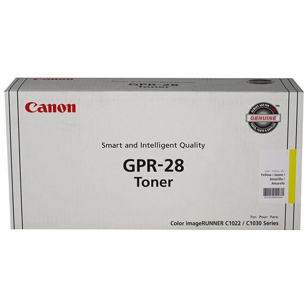 Canon Canon 1657B004AA (GPR-28) Yellow Toner Cartridge (6000 Yield) Canon 1657B004AA