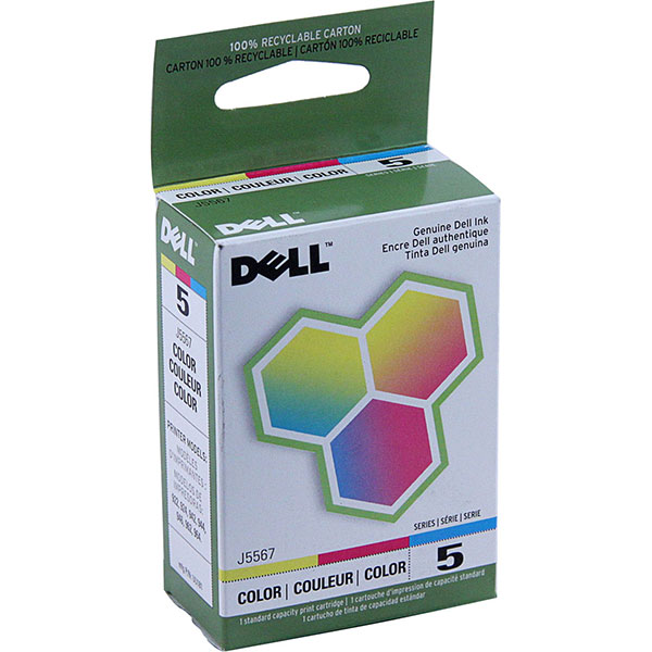 Dell Dell J5567 (Series 5) Color Ink Cartridge (OEM# 310-5375 310-6274 310-6966 310-5884 310-6971 310-8236 310-7162 330-0052) Dell J5567