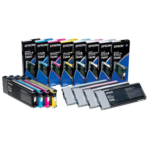 Epson Epson T544700 Light Black UltraChrome Ink Cartridge (220 ml) Epson T544700