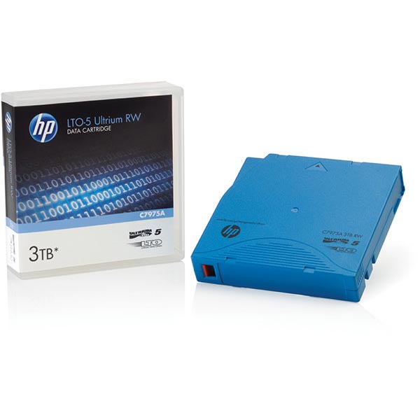 Hewlett Packard HP C7975AD LTO Ultrium 5 (1.5 /3.0 TB) RW Data Cartridge (960/Pallet) Hewlett Packard C7975AD