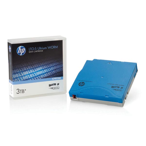 Hewlett Packard HP C7975AL LTO 5 Ultrium (1.5/3.0 TB) RW Custom Labeled Data Cartridge (20/Pkg) (Includes 5 Cleaning Cartridge Labels) Hewlett Packard C7975AL