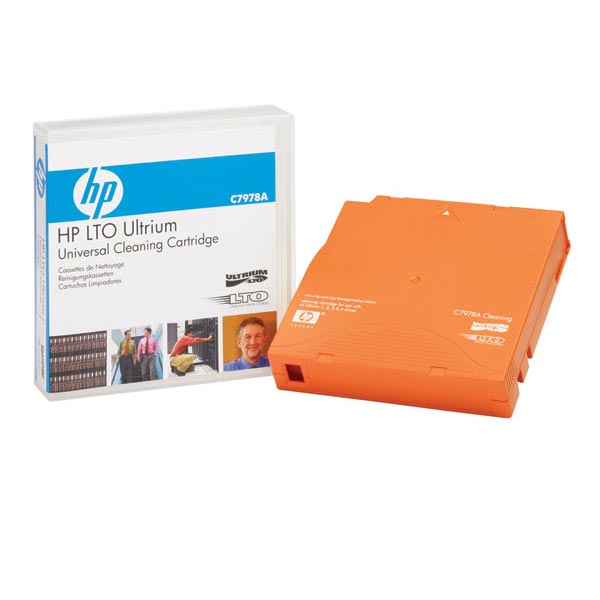 Hewlett Packard HP C7978A LTO Ultrium Universal Cleaning Cartridge (15-50 Cleanings) Hewlett Packard C7978A