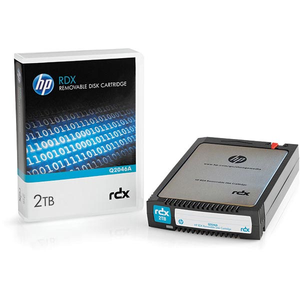 Hewlett Packard HP Q2046A RDX (2 TB) Removable Disk Cartridge Hewlett Packard Q2046A
