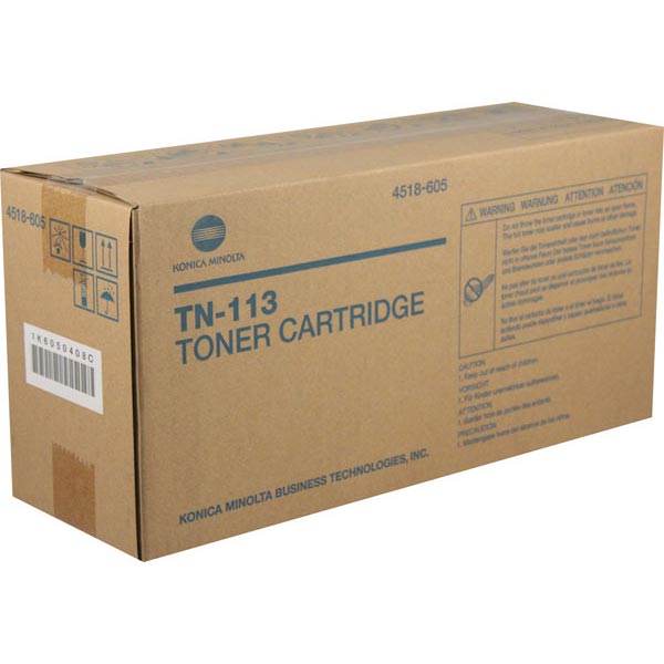 Konica Minolta Konica 4518-605 Minolta (TN113) Toner Cartridge (5000 Yield) Konica Minolta 4518-605