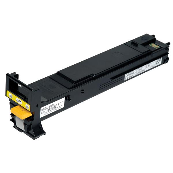 Konica Minolta Konica A06V233 Minolta High Capacity Yellow Toner Cartridge (12000 Yield) Konica Minolta A06V233