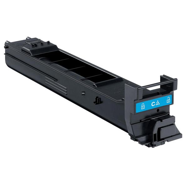 Konica Minolta Konica A0DK432 Minolta High Capacity Cyan Toner Cartridge (8000 Yield) Konica Minolta A0DK432