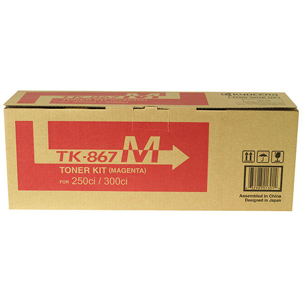 Kyocera Kyocera TK-867M Magenta Toner Cartridge (12000 Yield) Kyocera TK-867M