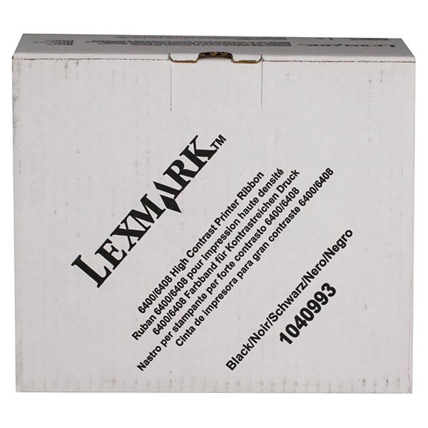 Lexmark Lexmark 1040993 High Contrast Black Printer Ribbon (20M Characters OCR/Bar Code) (6/Box) Lexmark 1040993