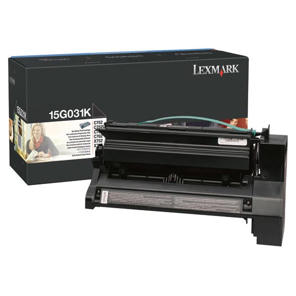 Lexmark Lexmark 15G031K Black Toner Cartridge (6000 Yield) Lexmark 15G031K