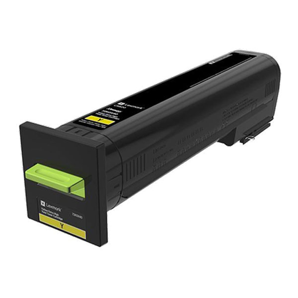 Lexmark Lexmark 72K0X40 Extra High Yield Yellow Toner Cartridge (22000 Yield) Lexmark 72K0X40