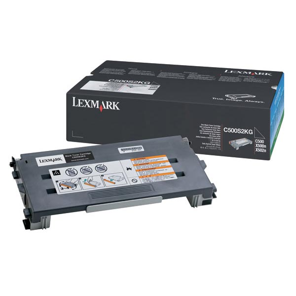 Lexmark Lexmark C500S2KG Black Toner Cartridge (2500 Yield) Lexmark C500S2KG