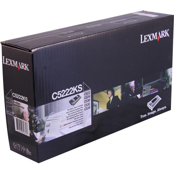Lexmark Lexmark C5222KS Black Toner Cartridge (4000 Yield) Lexmark C5222KS