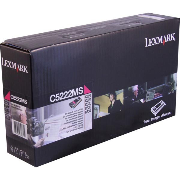 Lexmark Lexmark C5222MS Magenta Toner Cartridge (3000 Yield) Lexmark C5222MS