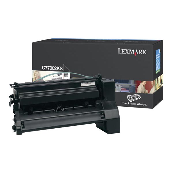 Lexmark Lexmark C7702KS Black Toner Cartridge (6000 Yield) Lexmark C7702KS