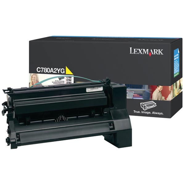 Lexmark Lexmark C780A2YG Yellow Toner Cartridge (6000 Yield) Lexmark C780A2YG
