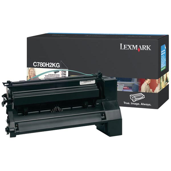 Lexmark Lexmark C780H2KG High Yield Black Toner Cartridge (10000 Yield) Lexmark C780H2KG