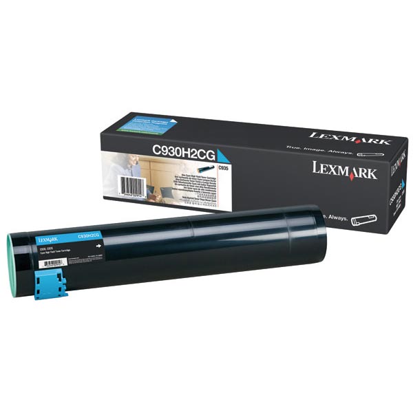 Lexmark Lexmark C930H2CG High Yield Cyan Toner Cartridge (24000 Yield) Lexmark C930H2CG