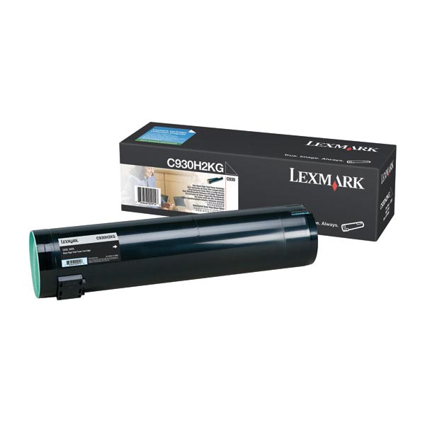Lexmark Lexmark C930H2KG High Yield Black Toner Cartridge (38000 Yield) Lexmark C930H2KG