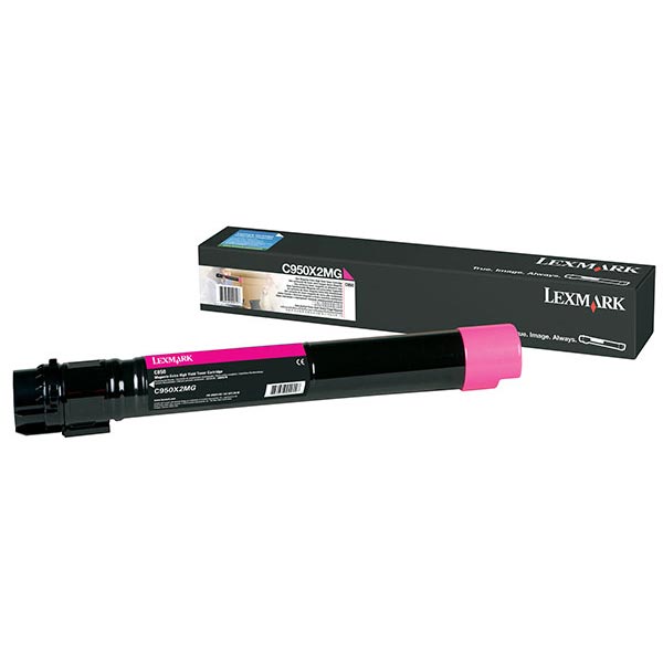 Lexmark Lexmark C950X2MG High Yield Magenta Toner Cartridge (22000 Yield) Lexmark C950X2MG
