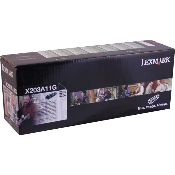 Lexmark Lexmark X203A11G Return Program Toner Cartridge (2500 Yield) Lexmark X203A11G