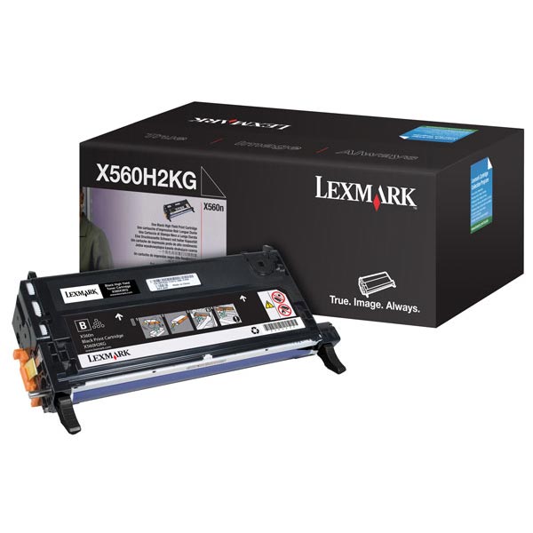 Lexmark Lexmark X560H2KG High Yield Black Toner Cartridge (10000 Yield) Lexmark X560H2KG