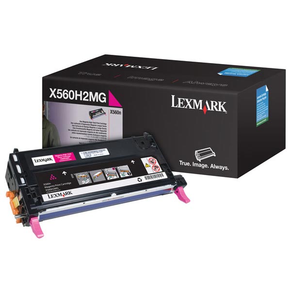 Lexmark Lexmark X560H2MG High Yield Magenta Toner Cartridge (10000 Yield) Lexmark X560H2MG