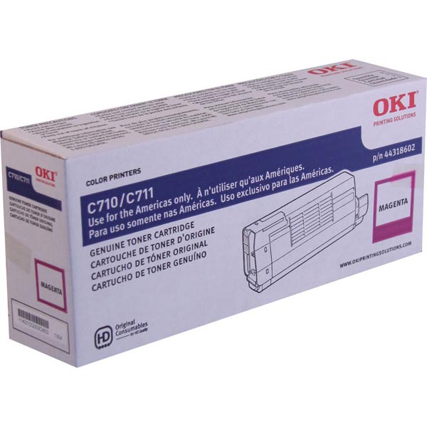 Oki OKI 44318602 Magenta Toner Cartridge (11500 Yield) Oki 44318602