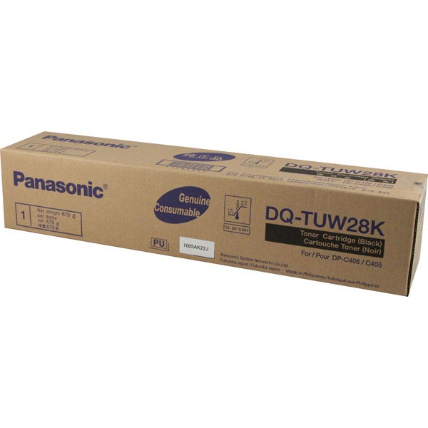 Panasonic Panasonic DQ-TUW28K Black Toner Cartridge (28000 Yield) Panasonic DQ-TUW28K