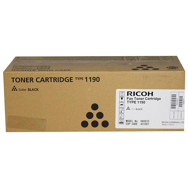Ricoh Ricoh 431007 Toner Cartridge (2500 Yield) (Type 1190) Ricoh 431007