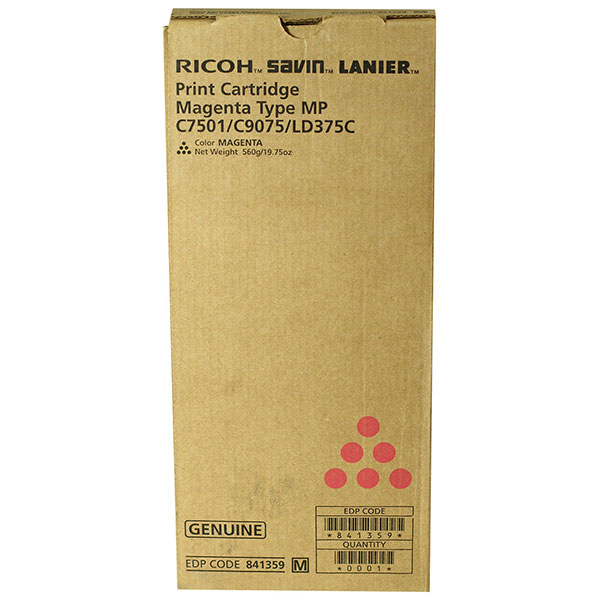 Ricoh Ricoh 841359 Magenta Toner Cartridge (21600 Yield) Ricoh 841359