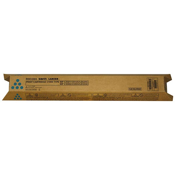 Ricoh Ricoh 841423 Cyan Toner Cartridge (16000 Yield) Ricoh 841423