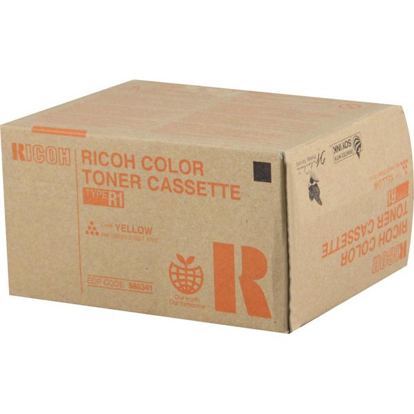 Ricoh Ricoh 888341 Yellow Toner Cartridge (10000 Yield) (Type R1) Ricoh 888341