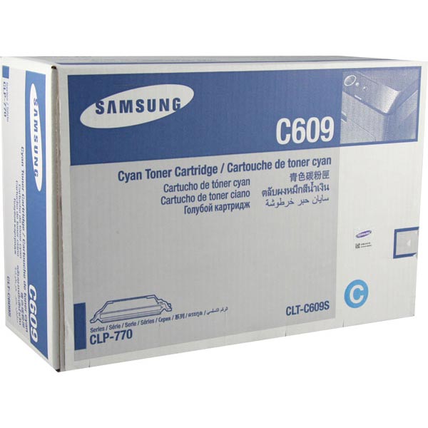 Samsung Samsung CLT-C609S Cyan Toner Cartridge (7000 Yield) Samsung CLT-C609S