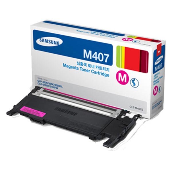 Samsung Samsung CLT-M407S Magenta Toner Cartridge (1000 Yield) Samsung CLT-M407S