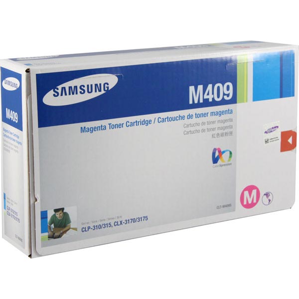 Samsung Samsung CLT-M409S Magenta Toner Cartridge (1000 Yield) Samsung CLT-M409S