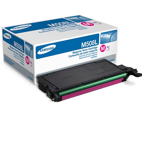 Samsung Samsung CLT-M508L High Yield Magenta Toner Cartridge (4000 Yield) Samsung CLT-M508L