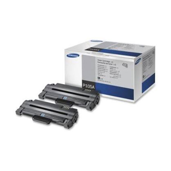 Samsung Samsung MLT-P105A High Yield Toner Cartridge Dual Pack (2 x 2500 Yield) Samsung MLT-P105A