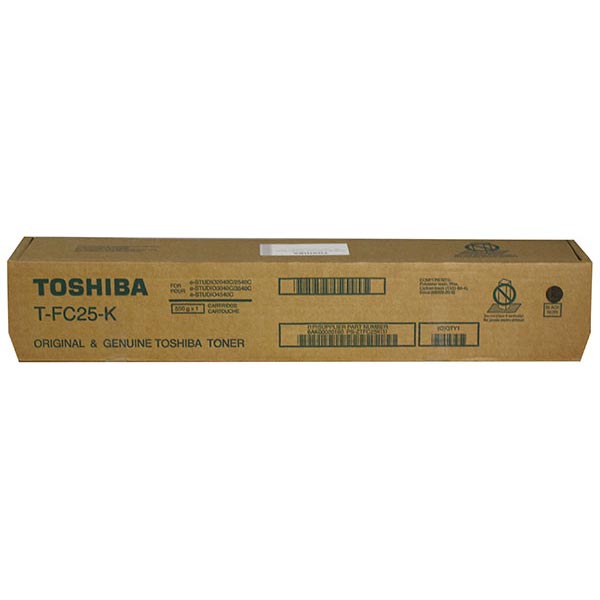 Toshiba Toshiba TFC25K Black Toner Cartridge (34200 Yield) Toshiba TFC25K