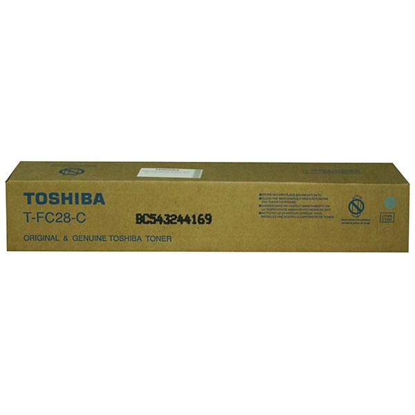 Toshiba Toshiba TFC28C Cyan Toner Cartridge (24000 Yield) Toshiba TFC28C