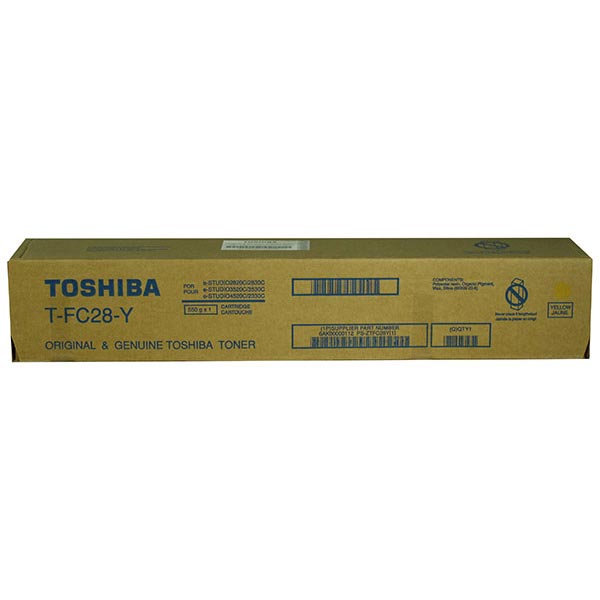 Toshiba Toshiba TFC28Y Yellow Toner Cartridge (24000 Yield) Toshiba TFC28Y