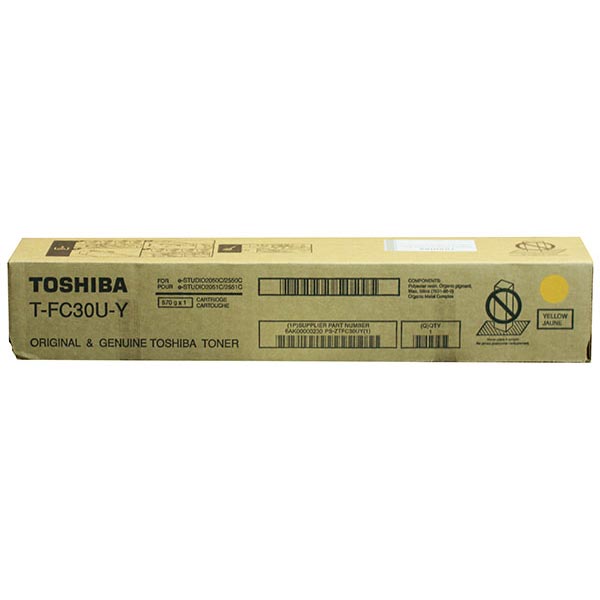 Toshiba Toshiba TFC30UY Yellow Toner Cartridge (28000 Yield) Toshiba TFC30UY