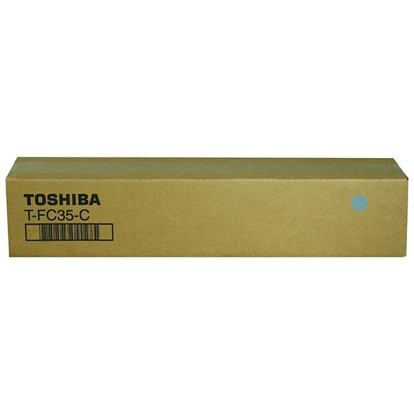 Toshiba Toshiba TFC35C Cyan Toner Cartridge (21000 Yield) Toshiba TFC35C