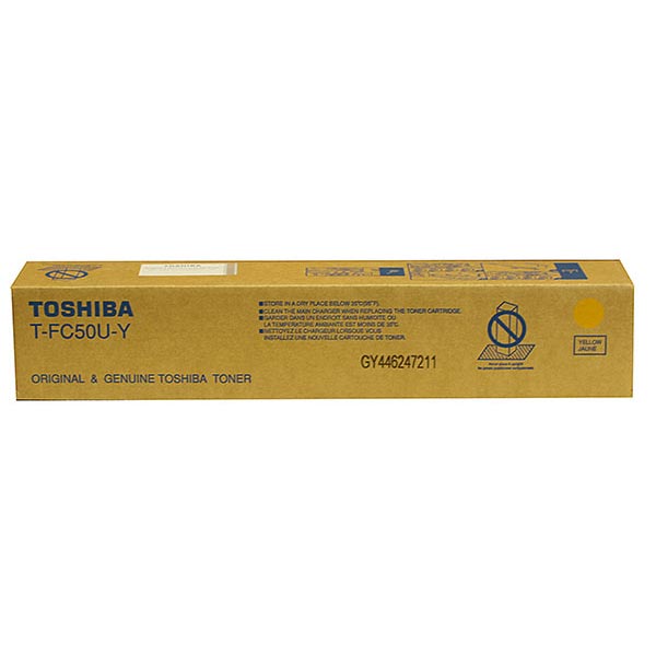Toshiba Toshiba TFC50UY Yellow Toner Cartridge (28000 Yield) Toshiba TFC50UY
