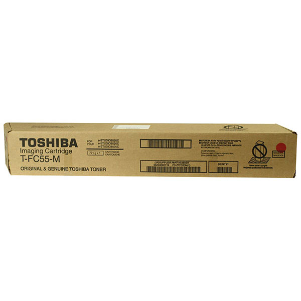 Toshiba Toshiba TFC55M Magenta Toner Cartridge (26500 Yield) Toshiba TFC55M