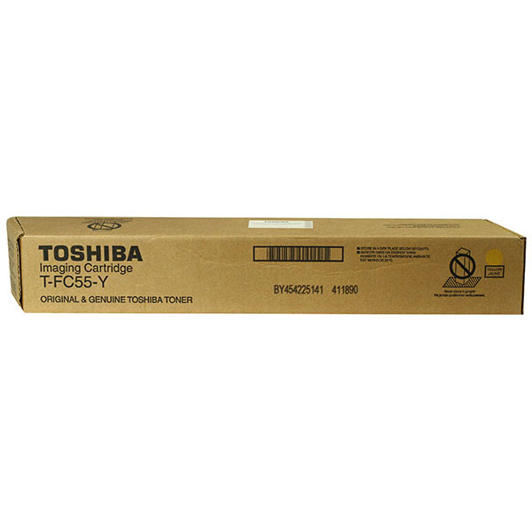 Toshiba Toshiba TFC55Y Yellow Toner Cartridge (26500 Yield) Toshiba TFC55Y