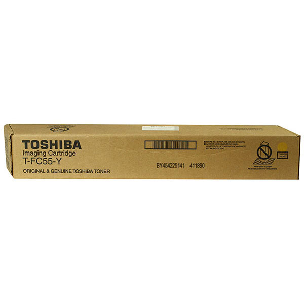 Toshiba Toshiba TFC55Y Yellow Toner Cartridge (26500 Yield) Toshiba TFC55Y