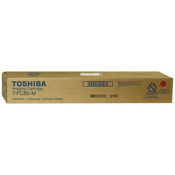 Toshiba Toshiba TFC65M Magenta Toner Cartridge (29500 Yield) Toshiba TFC65M