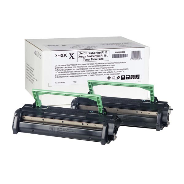 Xerox Xerox 006R01236 Toner Cartridge Dual Pack (2 x 6000 Yield) Xerox 006R01236