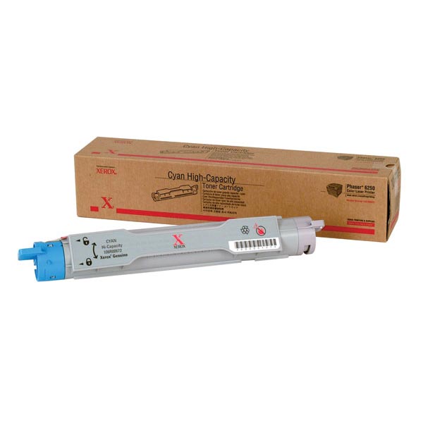 Xerox Xerox 106R00672 High Capacity Cyan Toner Cartridge (8000 Yield) Xerox 106R00672